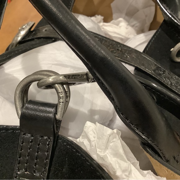 Authentic Polo Ralph Lauren Medium Suede Buckle Tote - Picture 7 of 13